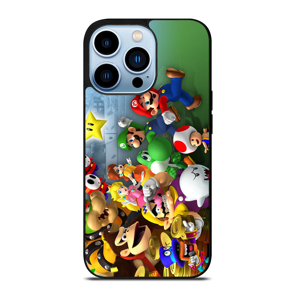 MARIO BROS ALL CHARACTER iPhone 13 Pro Max Case Cover
