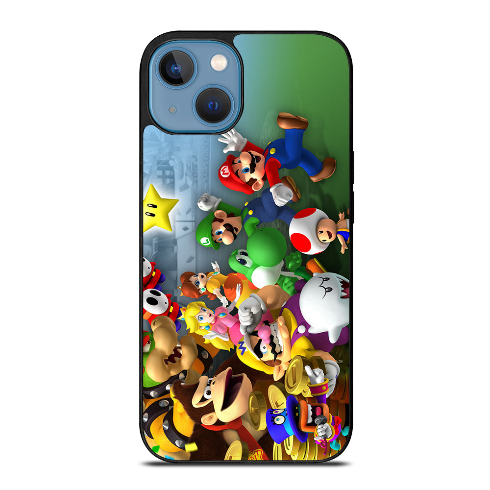 MARIO BROS ALL CHARACTER iPhone 13 Case Cover