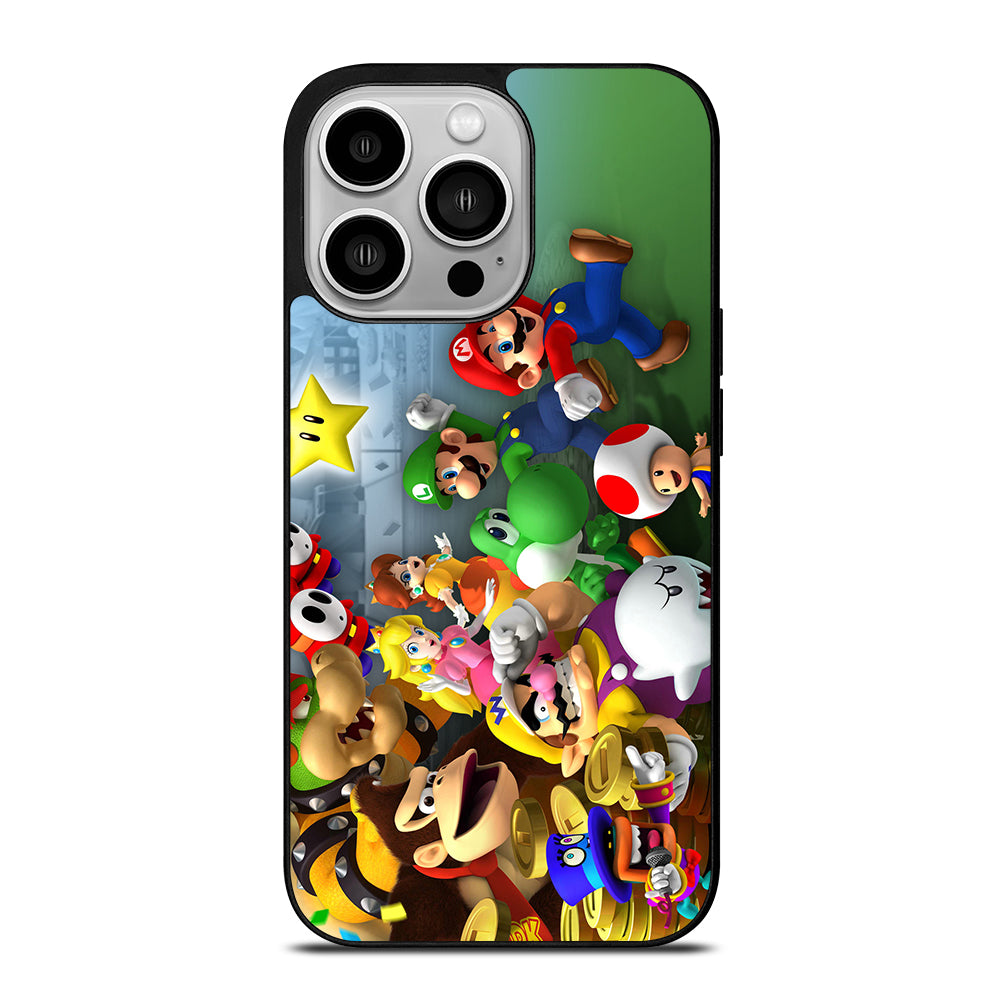 MARIO BROS ALL CHARACTER iPhone 14 Pro Case Cover