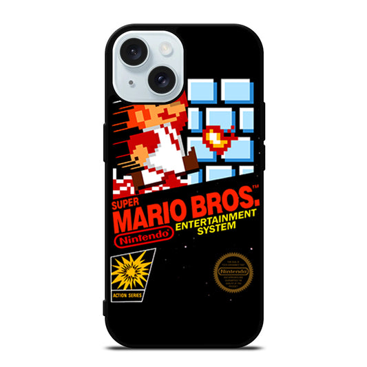 MARIO BROS CAEROON iPhone 15 Case Cover