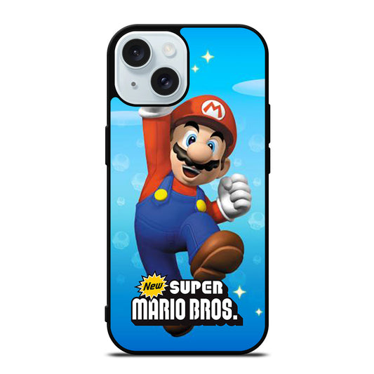 MARIO BROS CHARACTER iPhone 15 Case Cover