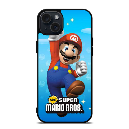MARIO BROS CHARACTER iPhone 15 Plus Case Cover