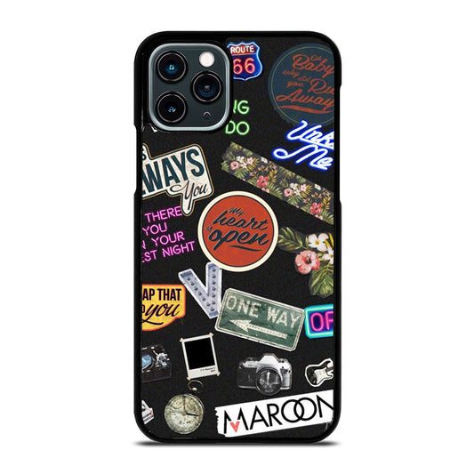 MAROON 5 PATTERN iPhone 11 Pro Case Cover