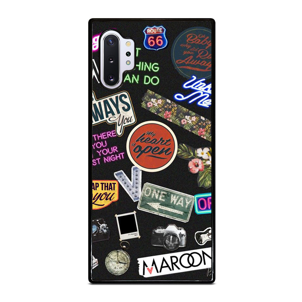 MAROON 5 PATTERN Samsung Galaxy Note 10 Plus Case Cover