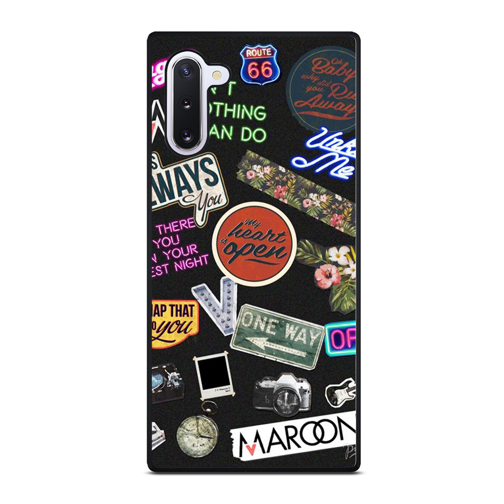 MAROON 5 PATTERN Samsung Galaxy Note 10 Case Cover