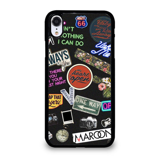 MAROON 5 PATTERN iPhone XR Case Cover