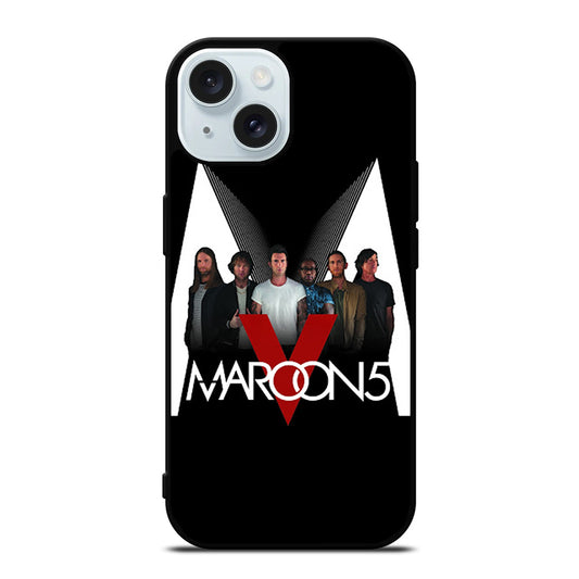 MAROON 5 GROUP BAND iPhone 15 Case Cover