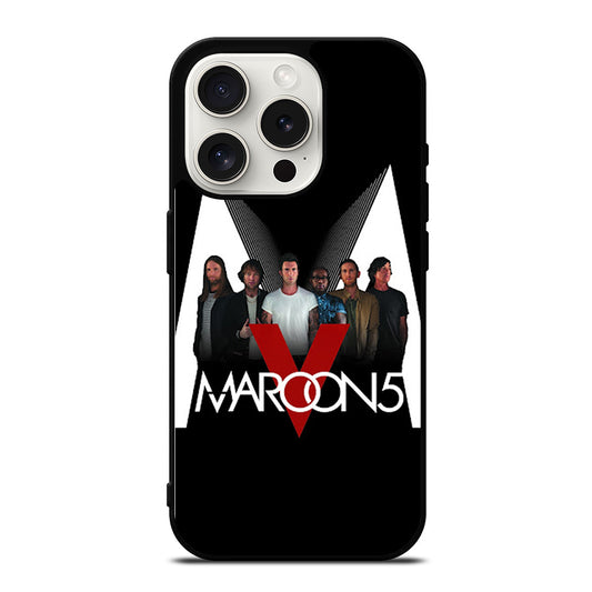 MAROON 5 GROUP BAND iPhone 15 Pro Case Cover