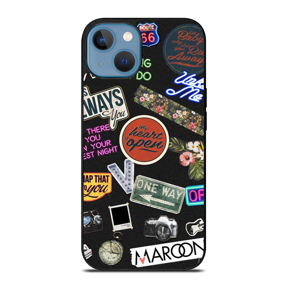 MAROON 5 PATTERN iPhone 13 Case Cover
