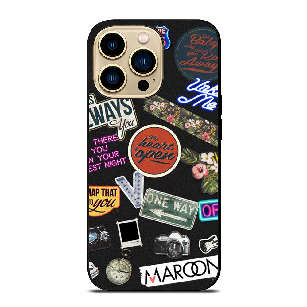 MAROON 5 PATTERN iPhone 14 Pro Max Case Cover