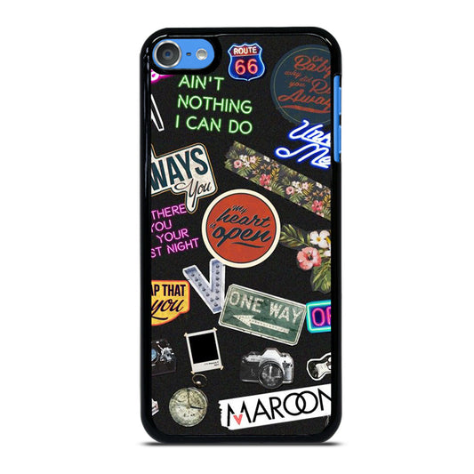 MAROON 5 PATTERN iPod Touch 7 Case Cover