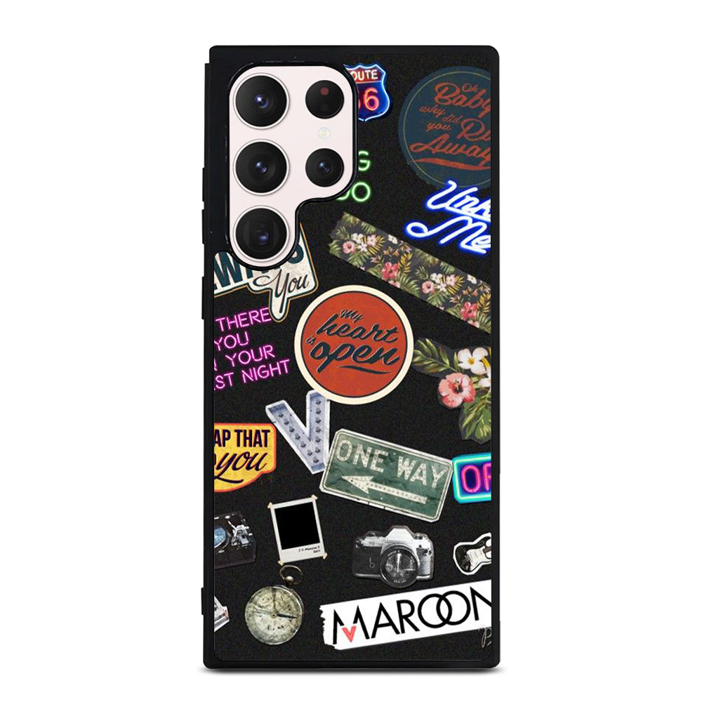 MAROON 5 PATTERN Samsung Galaxy S23 Ultra Case Cover