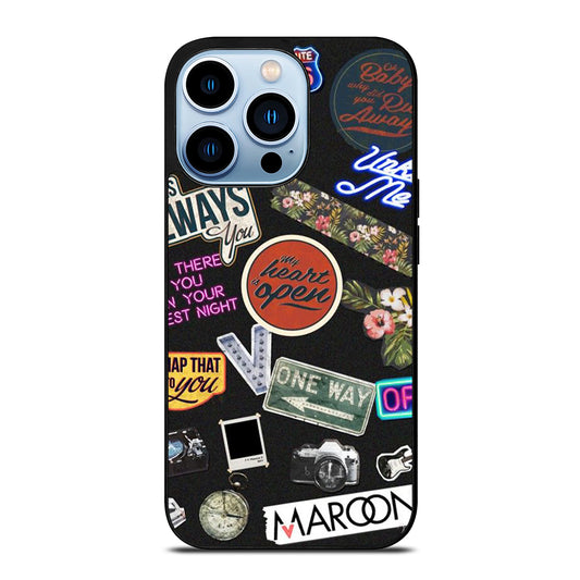 MAROON 5 PATTERN iPhone 13 Pro Max Case Cover