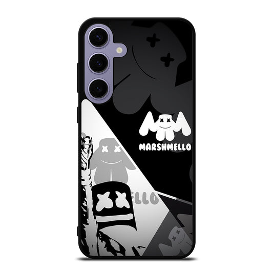 MARSHMELLO BLACK WHITE Samsung Galaxy S24 Plus Case Cover