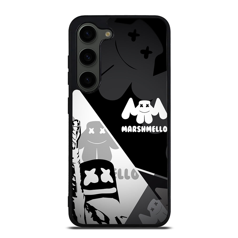 MARSHMELLO BLACK WHITE Samsung Galaxy S23 Plus Case Cover