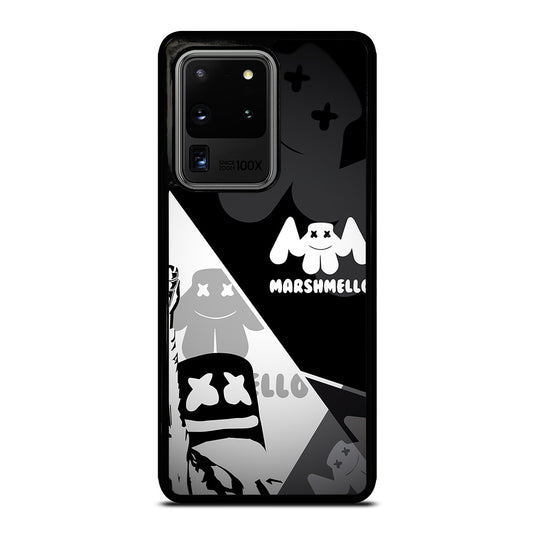 MARSHMELLO BLACK WHITE Samsung Galaxy S20 Ultra Case Cover