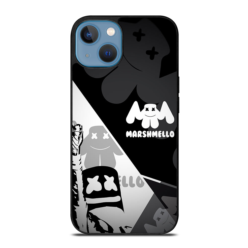 MARSHMELLO BLACK WHITE iPhone 13 Case Cover