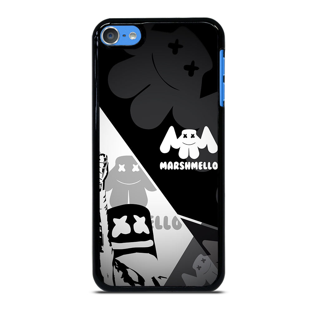 MARSHMELLO BLACK WHITE iPod Touch 7 Case Cover