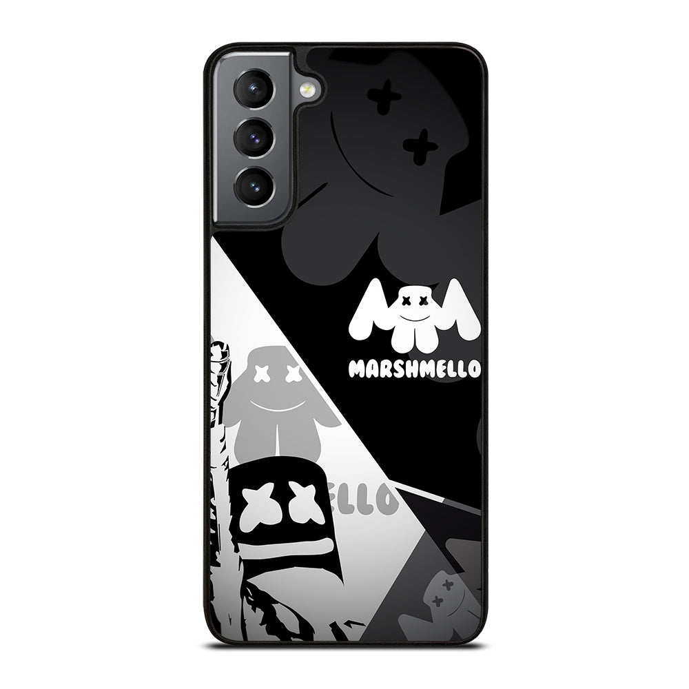 MARSHMELLO BLACK WHITE Samsung Galaxy S21 Plus Case Cover