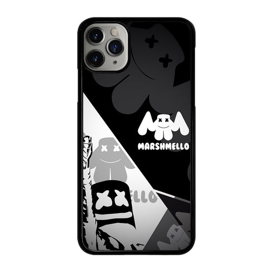 MARSHMELLO BLACK WHITE iPhone 11 Pro Max Case Cover