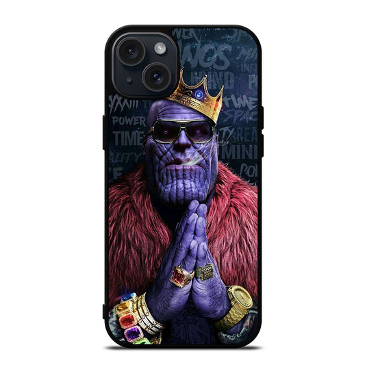 MARVEL KING THANOS iPhone 15 Plus Case Cover