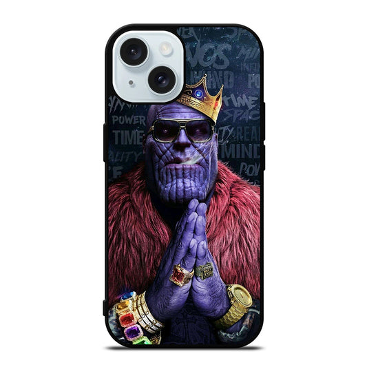 MARVEL KING THANOS iPhone 15 Case Cover