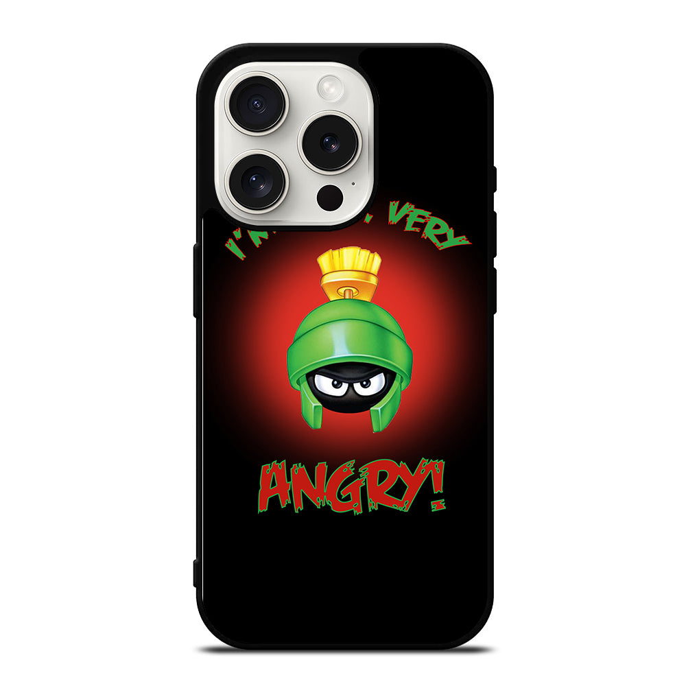 MARVIN THE MARTIAN I'M VERY VERY ANGRY iPhone 15 Pro Case Cover