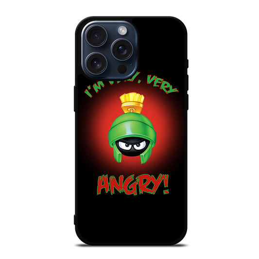 MARVIN THE MARTIAN I'M VERY VERY ANGRY iPhone 15 Pro Max Case Cover