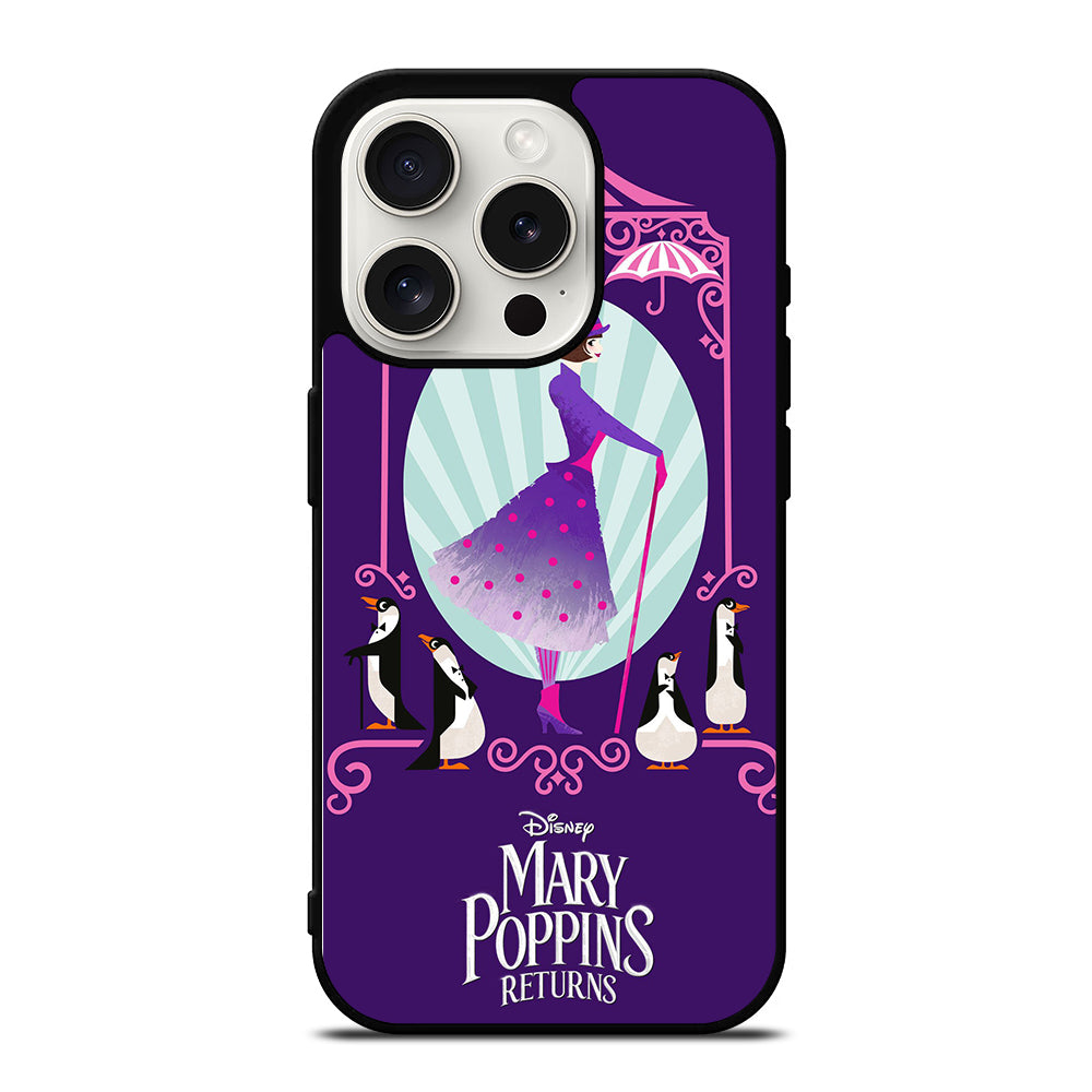 MARY POPPINS DISNEY iPhone 15 Pro Case Cover