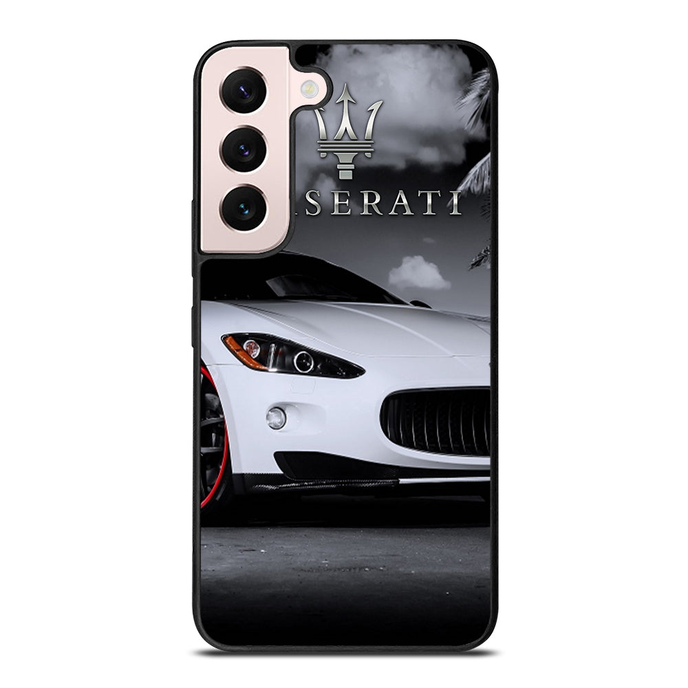 MASERATI WHITE CAR Samsung Galaxy S22 Plus Case Cover