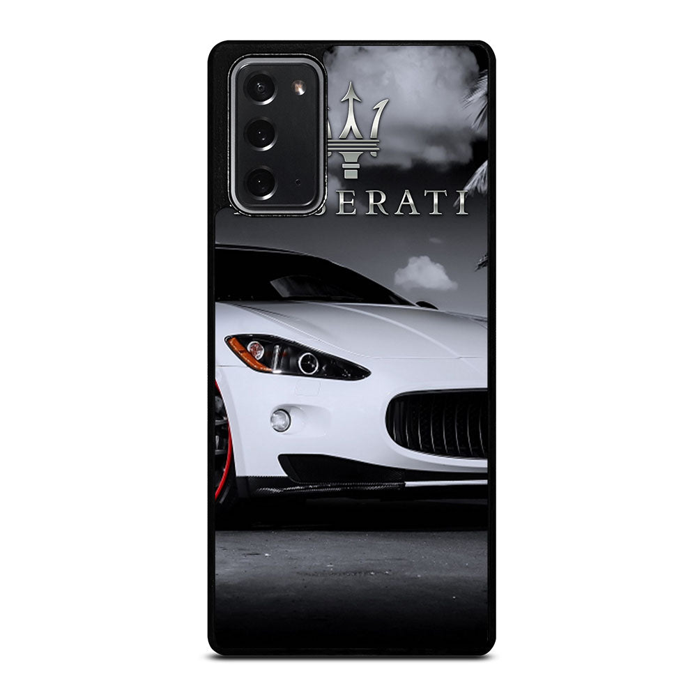 MASERATI WHITE CAR Samsung Galaxy Note 20 Case Cover