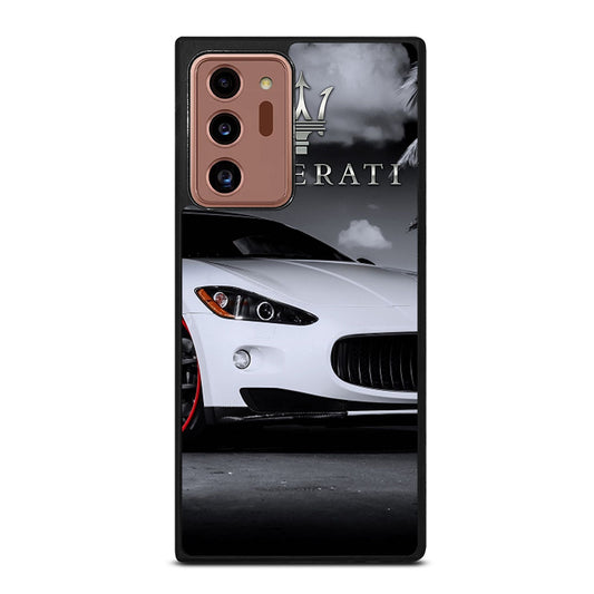 MASERATI WHITE CAR Samsung Galaxy Note 20 Ultra Case Cover