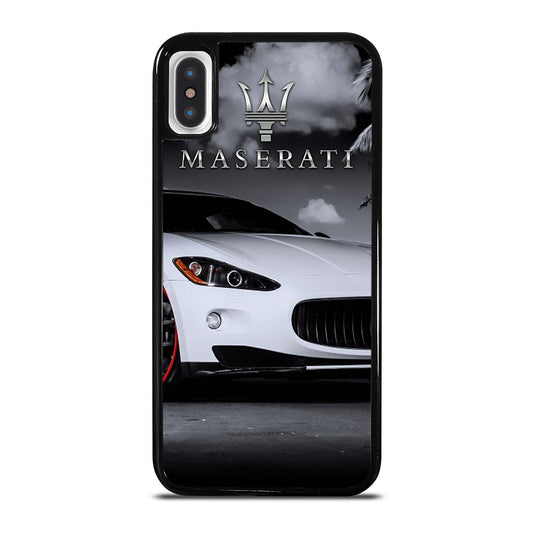 MASERATI WHITE CAR iPhone X / XS Case Cover