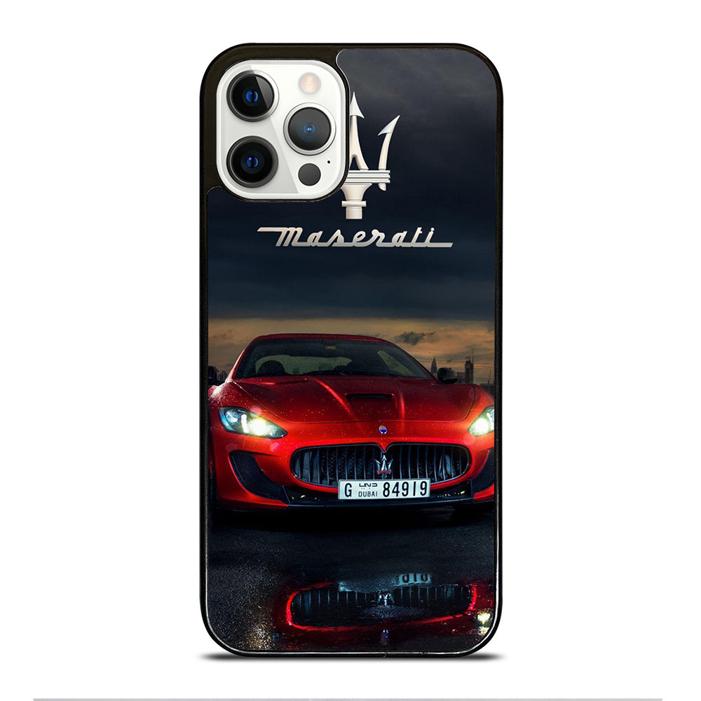 MASERATI RED CAR iPhone 12 Pro Case Cover