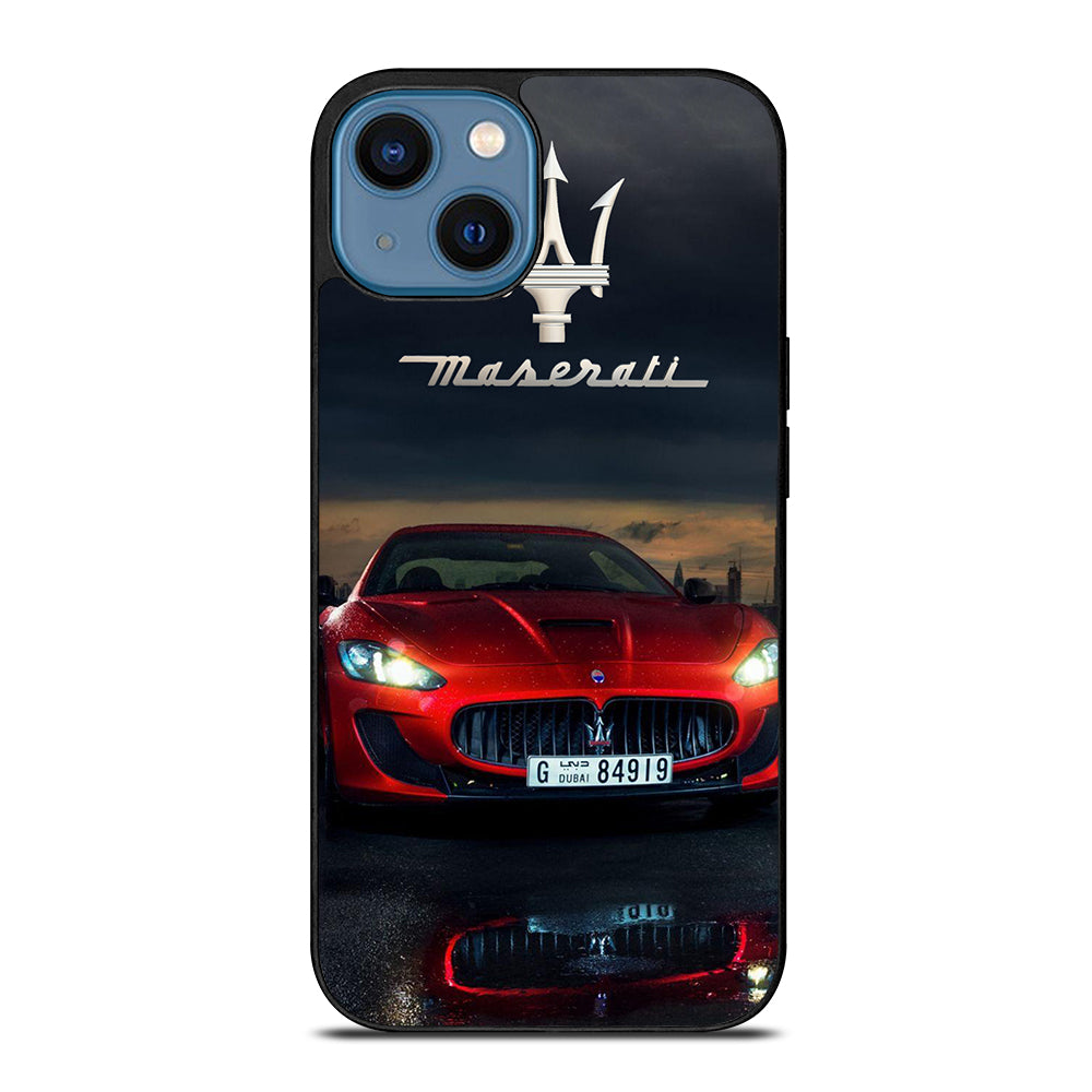 MASERATI RED CAR iPhone 14 Case Cover