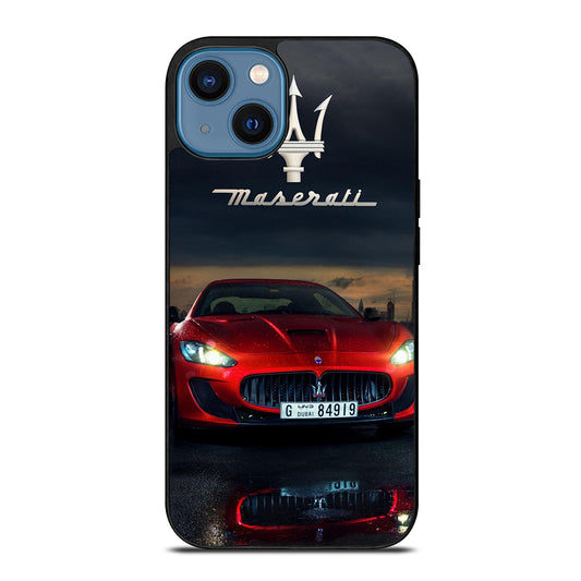 MASERATI RED CAR iPhone 14 Case Cover