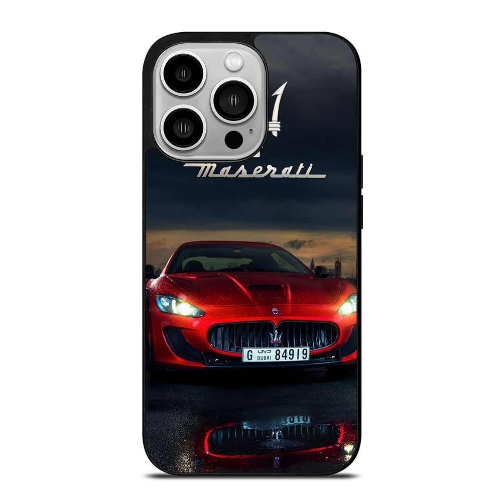 MASERATI RED CAR iPhone 14 Pro Case Cover