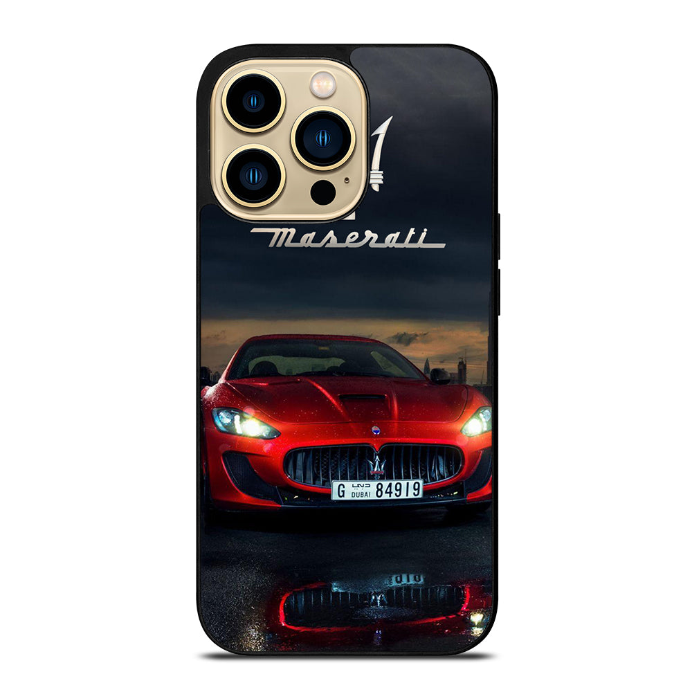 MASERATI RED CAR iPhone 14 Pro Max Case Cover