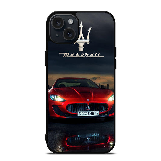 MASERATI RED CAR iPhone 15 Plus Case Cover