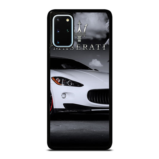 MASERATI WHITE CAR Samsung Galaxy S20 Plus Case Cover