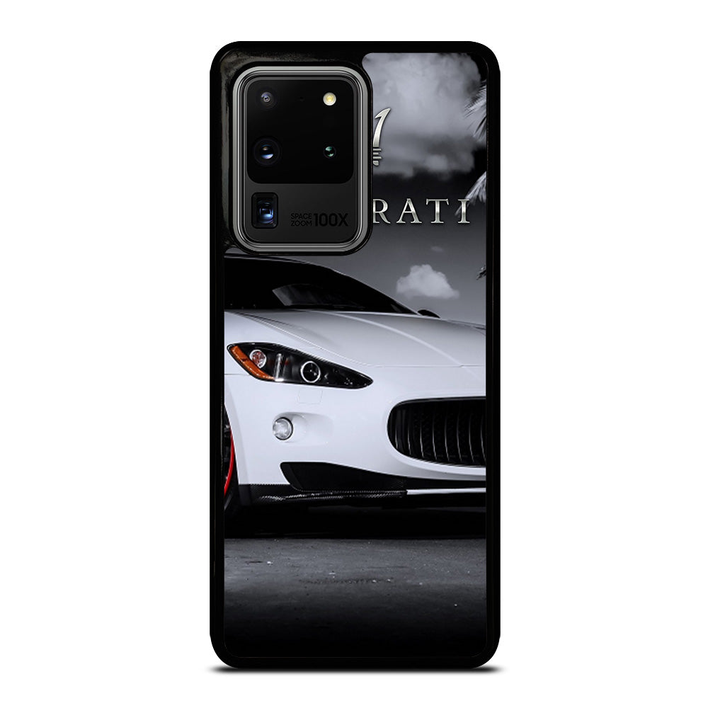 MASERATI WHITE CAR Samsung Galaxy S20 Ultra Case Cover