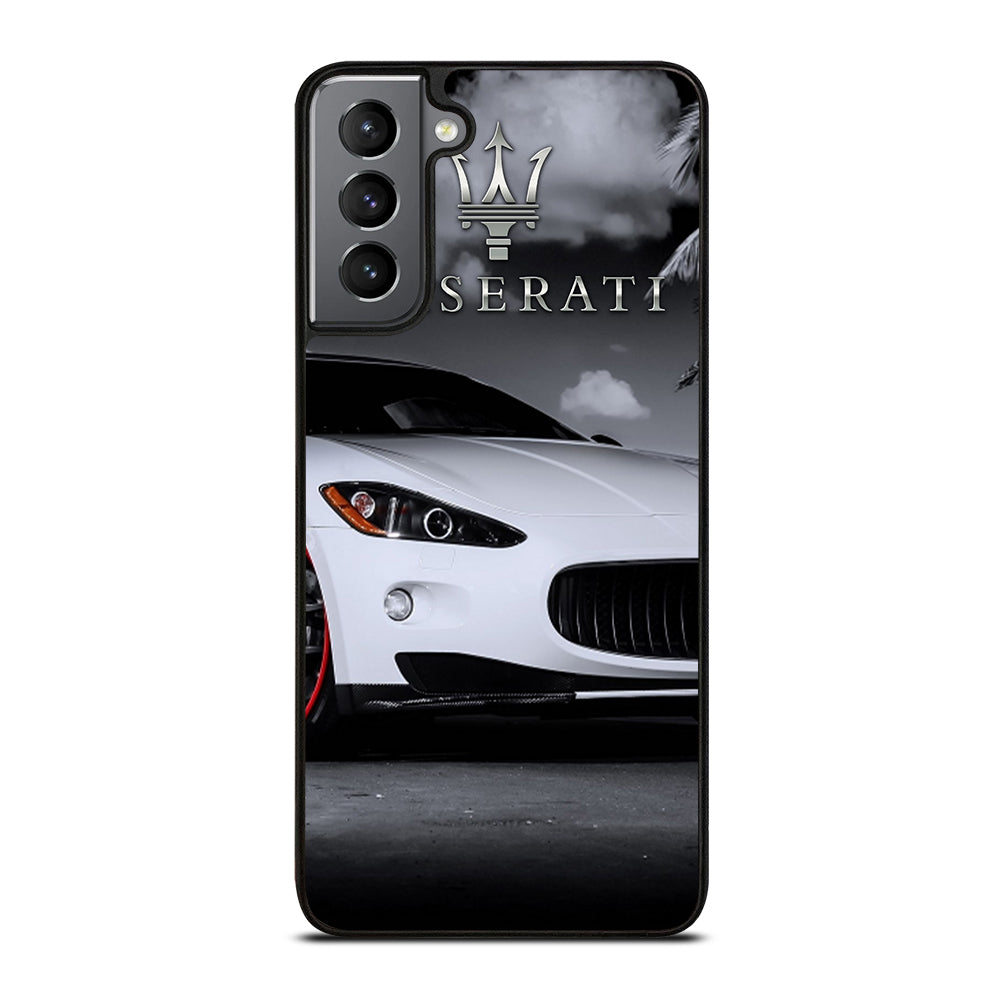 MASERATI WHITE CAR Samsung Galaxy S21 Plus Case Cover