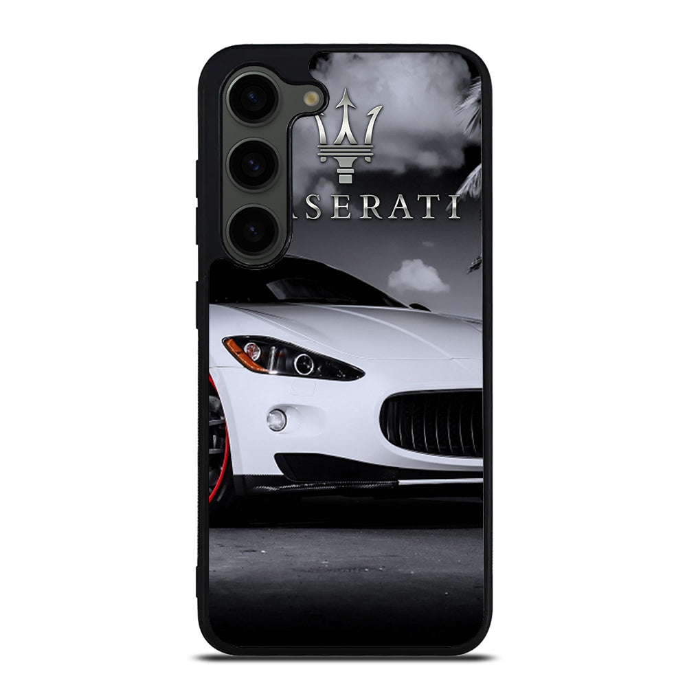 MASERATI WHITE CAR Samsung Galaxy S23 Plus Case Cover