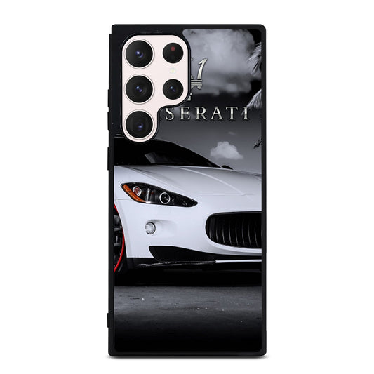 MASERATI WHITE CAR Samsung Galaxy S23 Ultra Case Cover