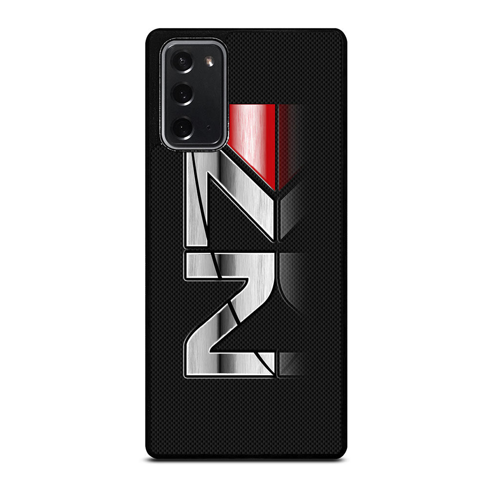 MASS EFFECT N7 LOGO CARBON Samsung Galaxy Note 20 Case Cover