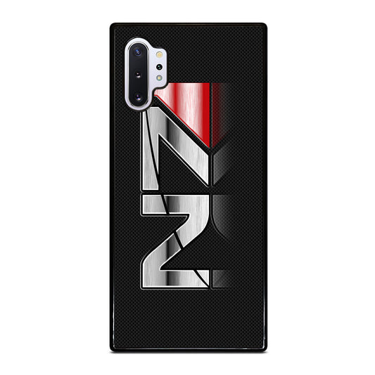 MASS EFFECT N7 LOGO CARBON Samsung Galaxy Note 10 Plus Case Cover