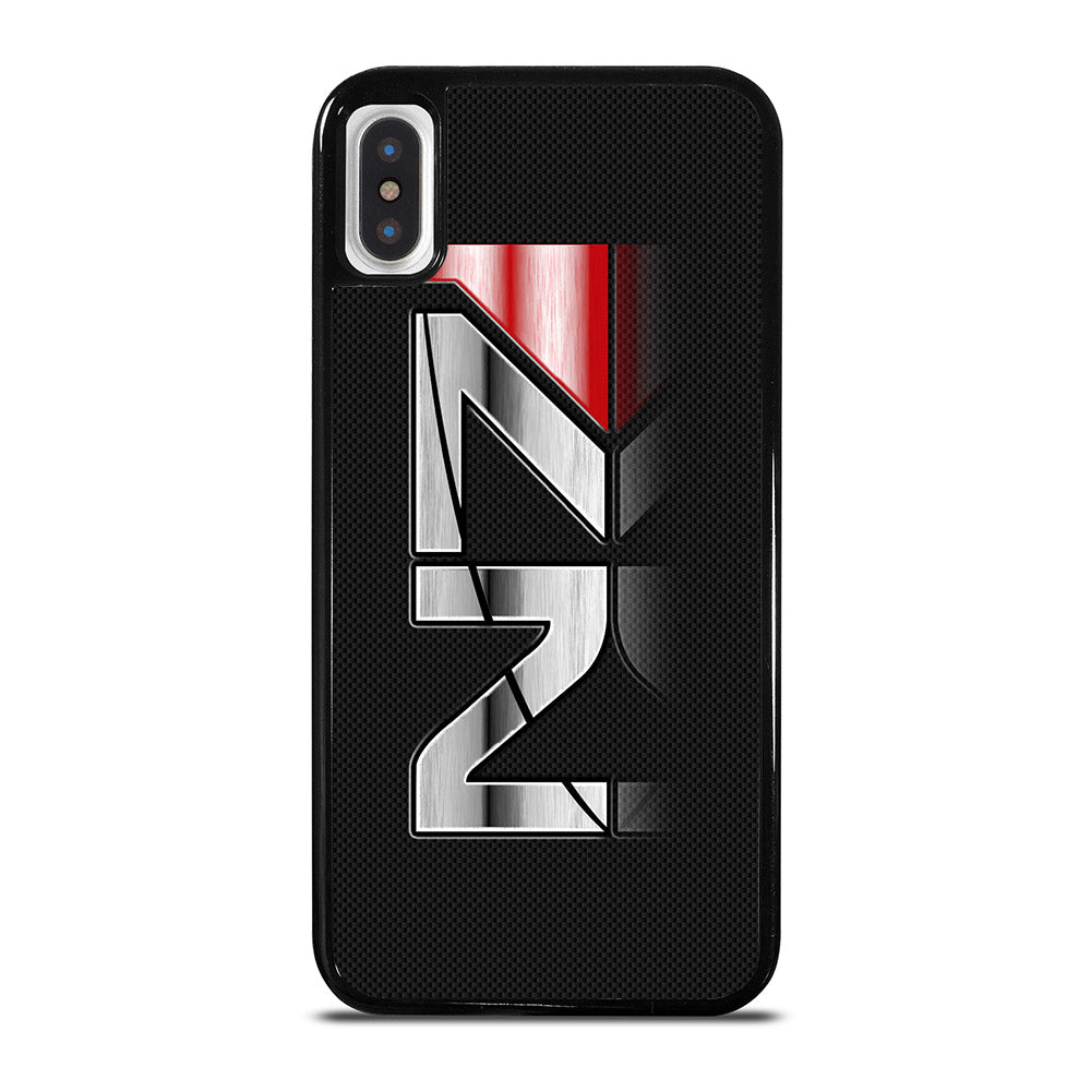 MASS EFFECT N7 LOGO CARBON iPhone X / XS Case Cover