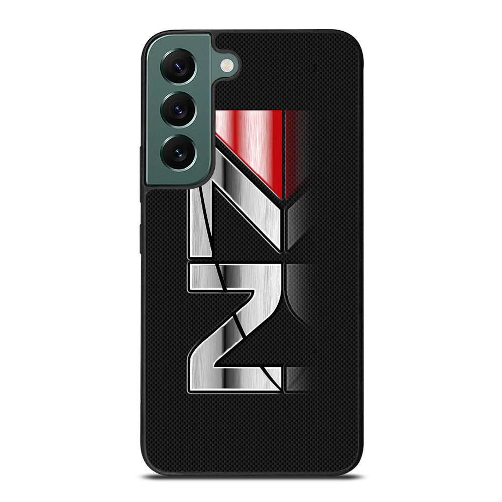 MASS EFFECT N7 LOGO CARBON Samsung Galaxy S22 Case Cover