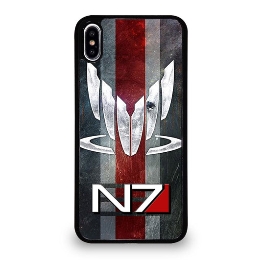 MASS EFFECT N7 LOGO STRIPE iPhone XS Max Case Cover