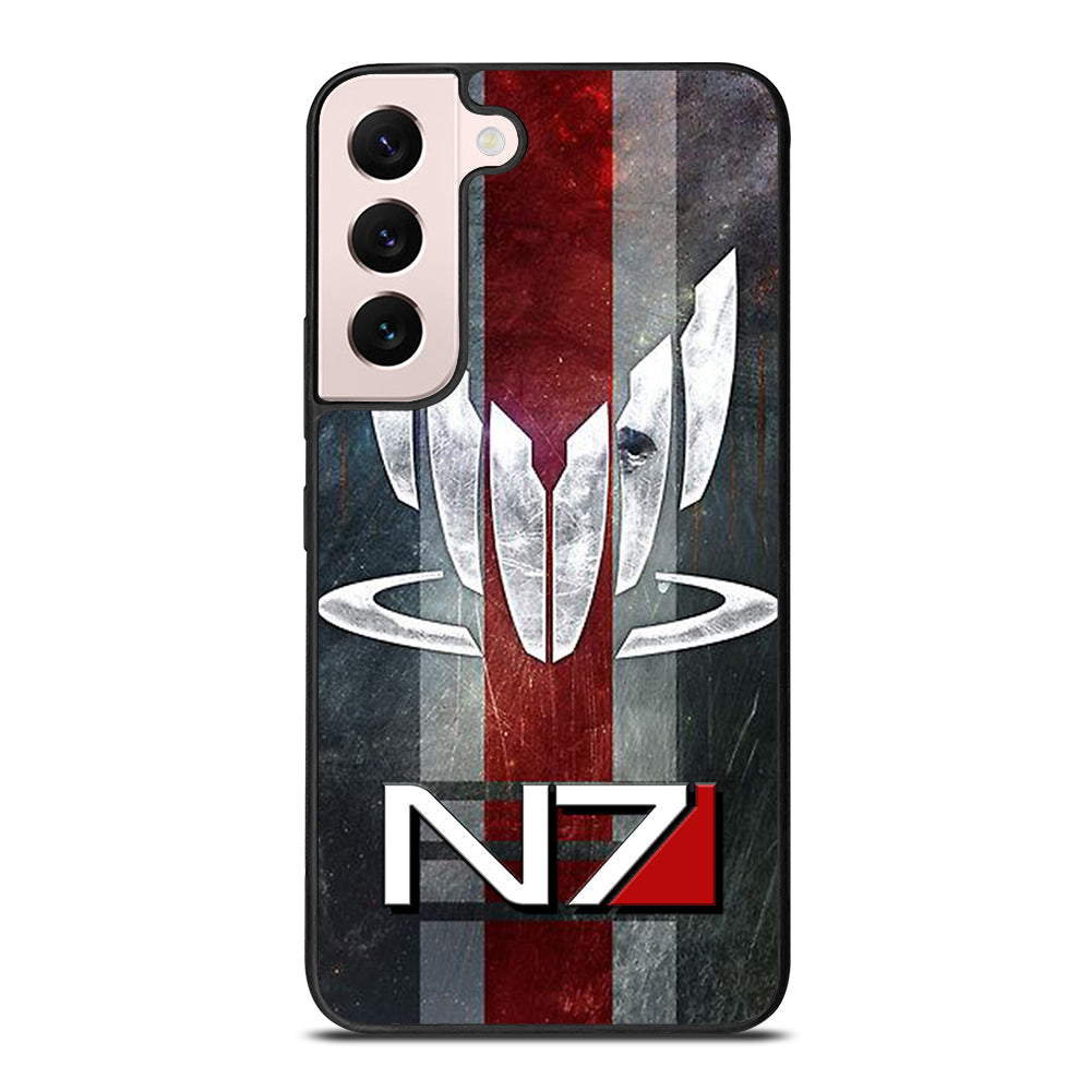 MASS EFFECT N7 LOGO STRIPE Samsung Galaxy S22 Plus Case Cover